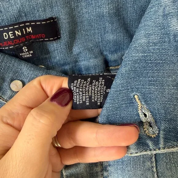 Women's Denim by Jealous Tomato Bell Bottom - Small - Picture 6 of 7